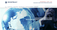 Desktop Screenshot of exportselect.nl